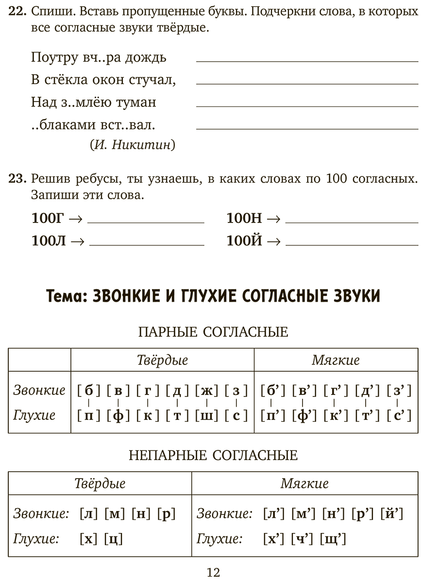 Рабочая тетрадь ИД Литера Все виды разбора по русскому языку. Тренировочные упражнения с 1 по 4 классы - фото 3