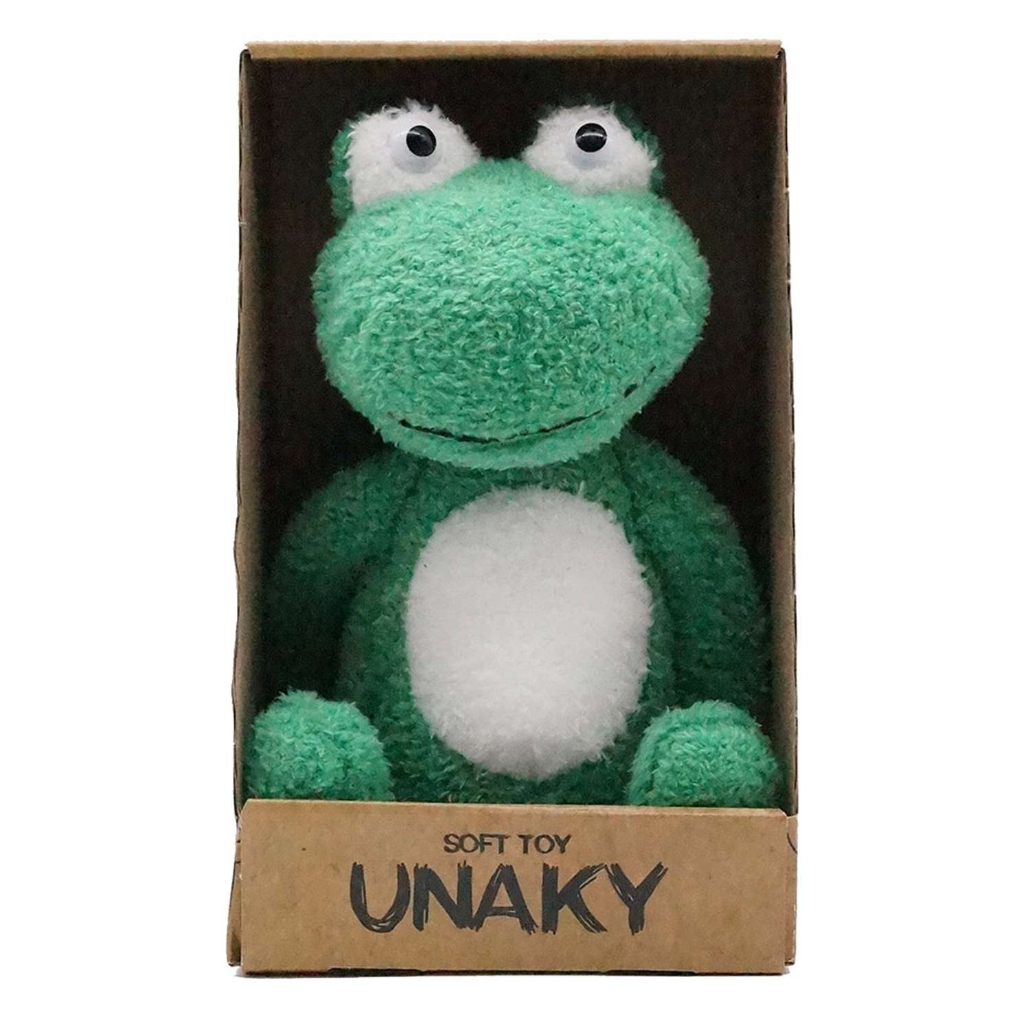 Мягкая игрушка UNAKY Лягушка Синдерелла в подарочной коробке - фото 4