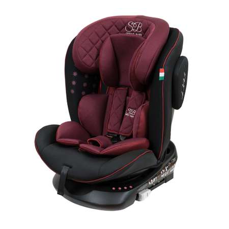 Автокресло Sweet Baby Crosstour Isofix Бордовый-Черный