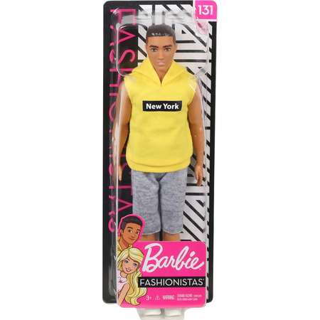 Кукла Barbie Игра с модой Кен в безрукавке GDV14