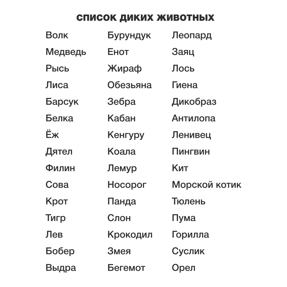 Развивающие обучающие карточки Крокуспак Дикие животные 45 шт - настольная игра для детей - фото 6