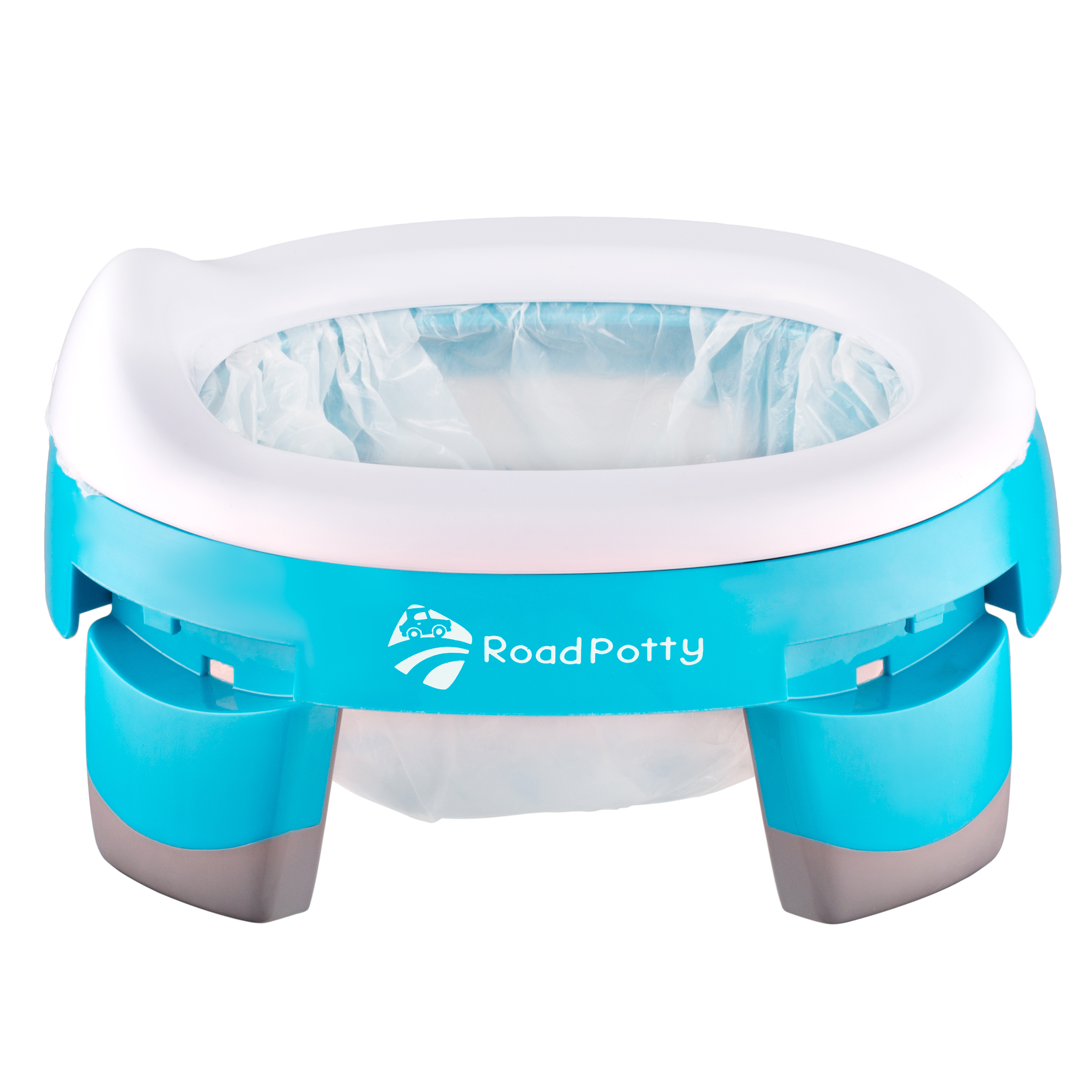 Горшок ROXY-KIDS RoadPotty дорожный Голубой HP-245А - фото 12