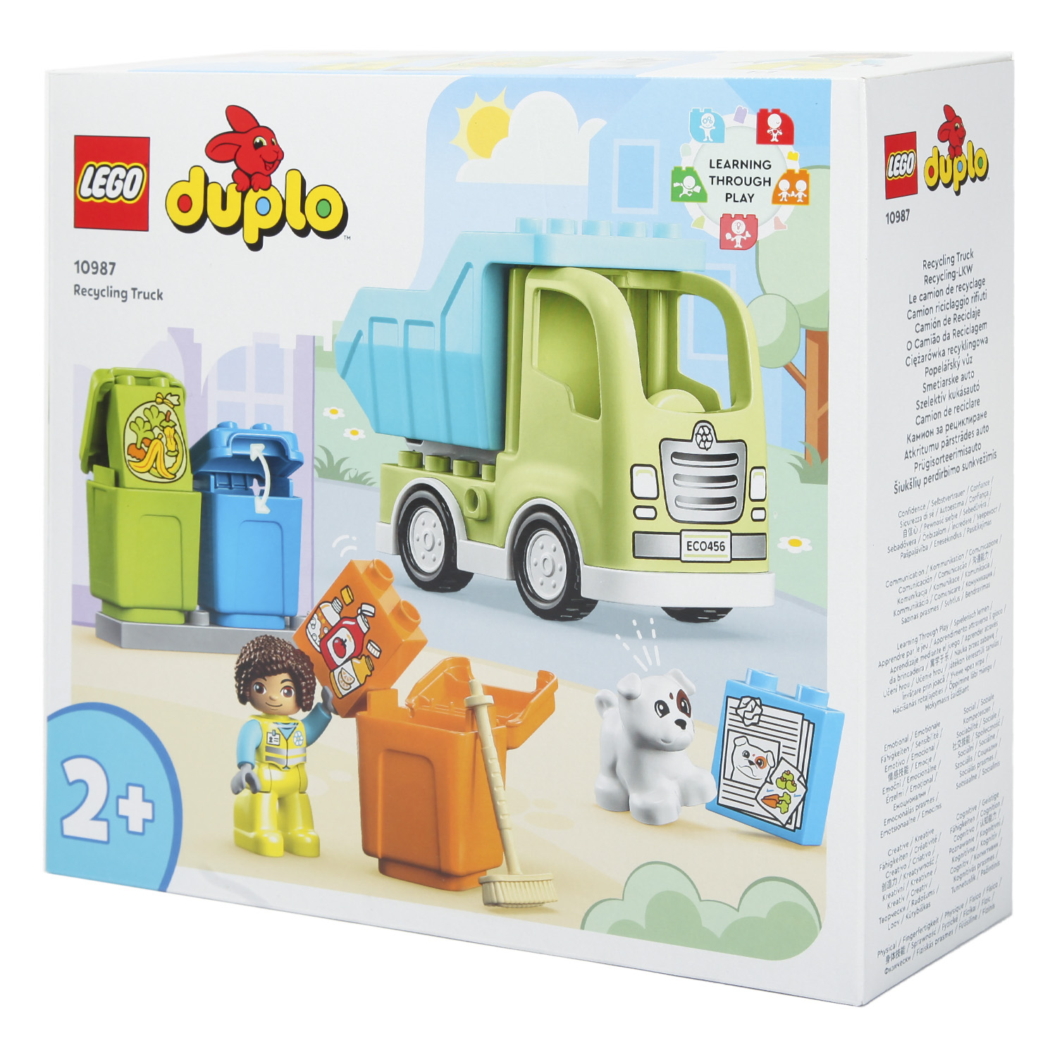 Конструктор LEGO DUPLO Recycling Truck 10987 - фото 8