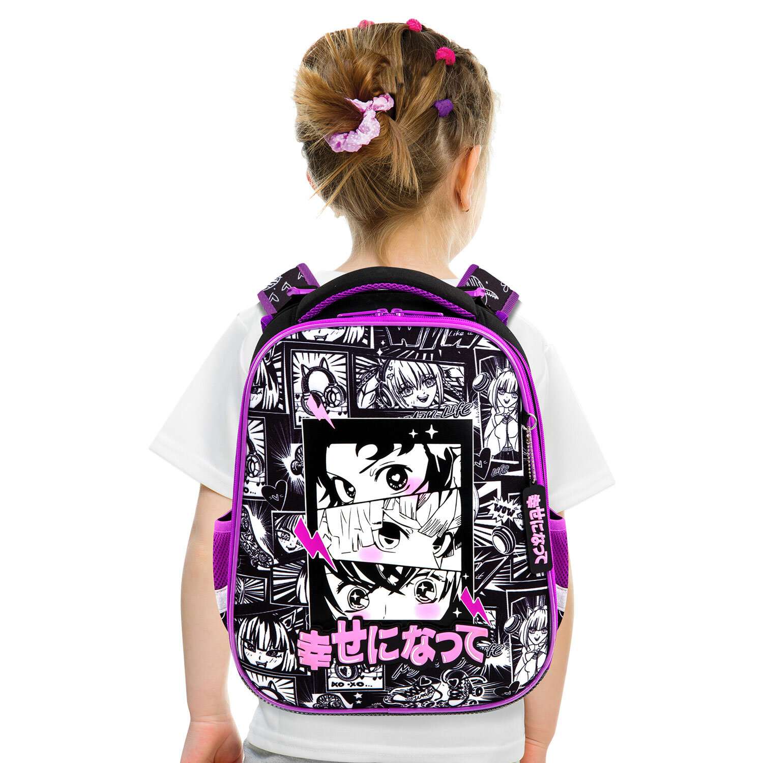 Рюкзак школьный Brauberg для девочки - фото 3