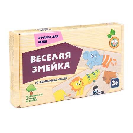 Игра настольная Десятое королевство Домино Веселая змейка 00771