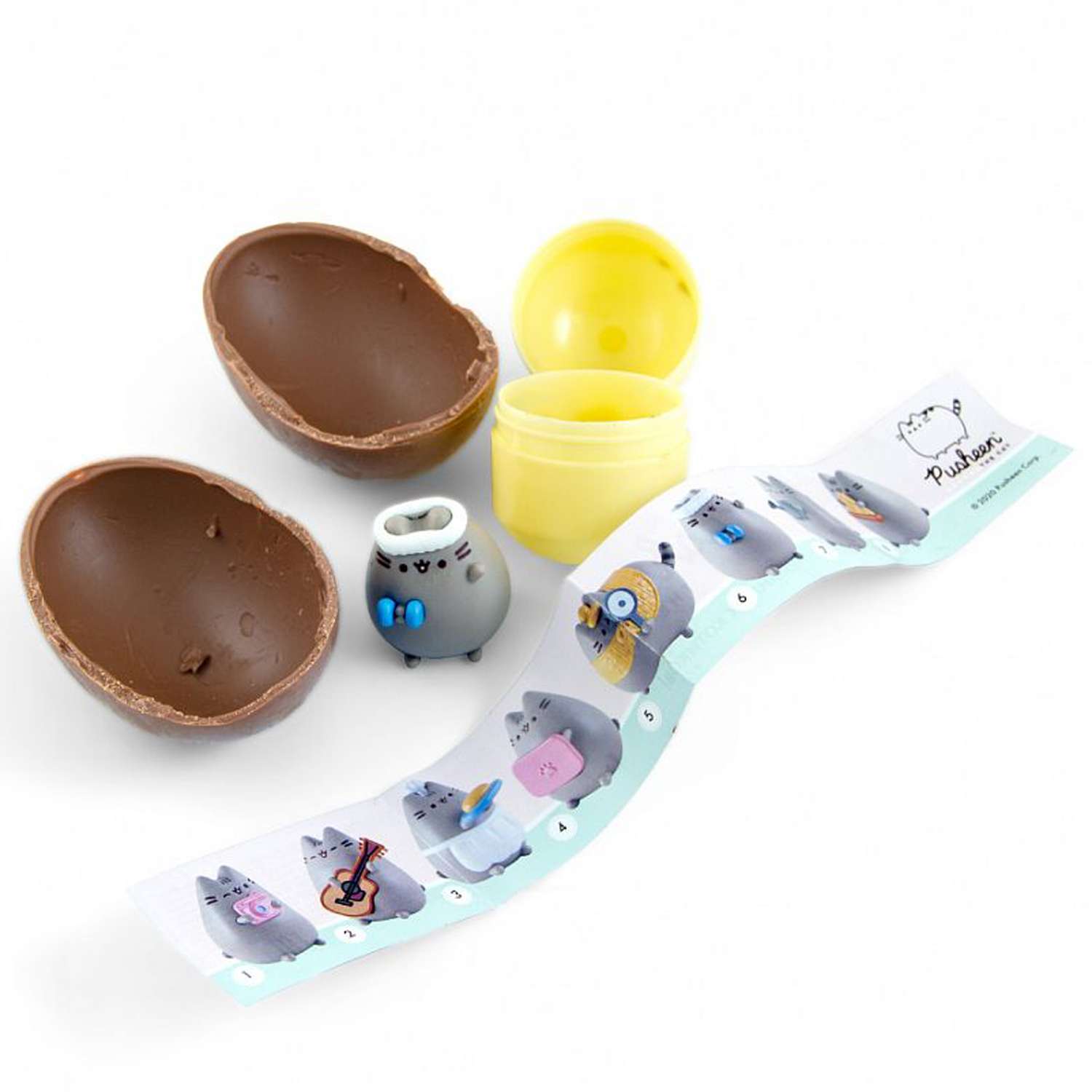 Шоколадное яйцо с игрушкой Сладкая сказка MEGA SECRET PUSHEEN 3шт х 20г. - фото 7