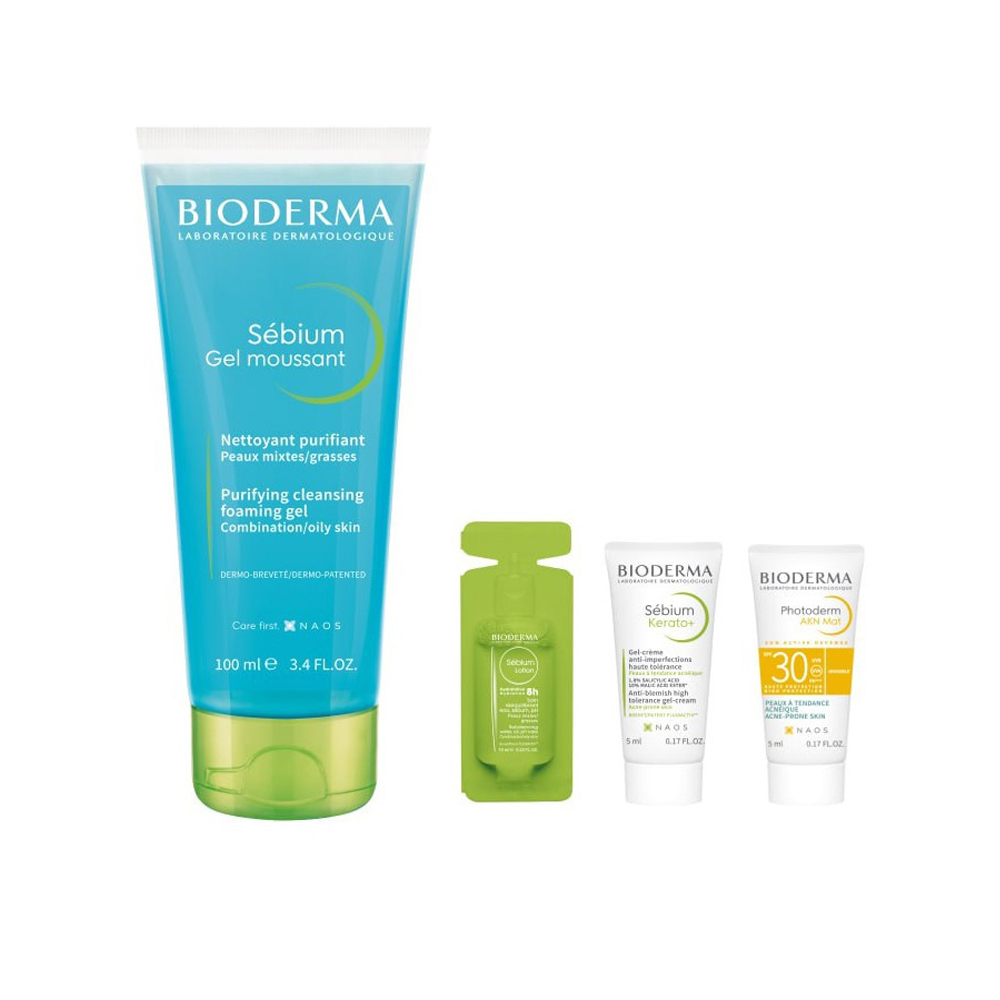 Набор уходовый Bioderma для лица Себиум - фото 2