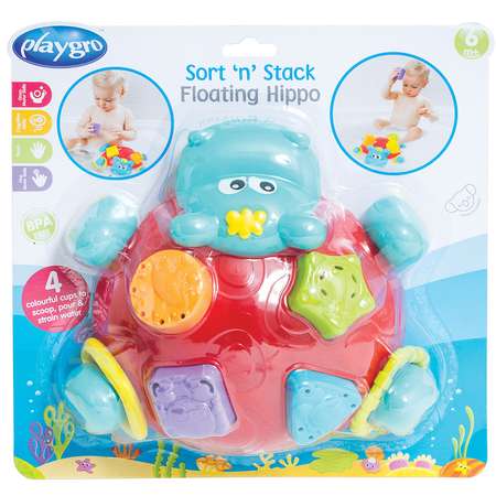 Сортер Playgro Бегемотик