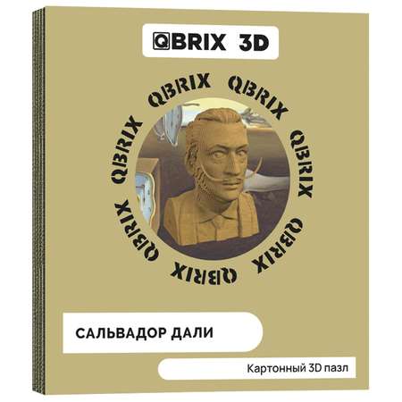 Конструктор QBRIX 3D картонный Сальвадор Дали 20025