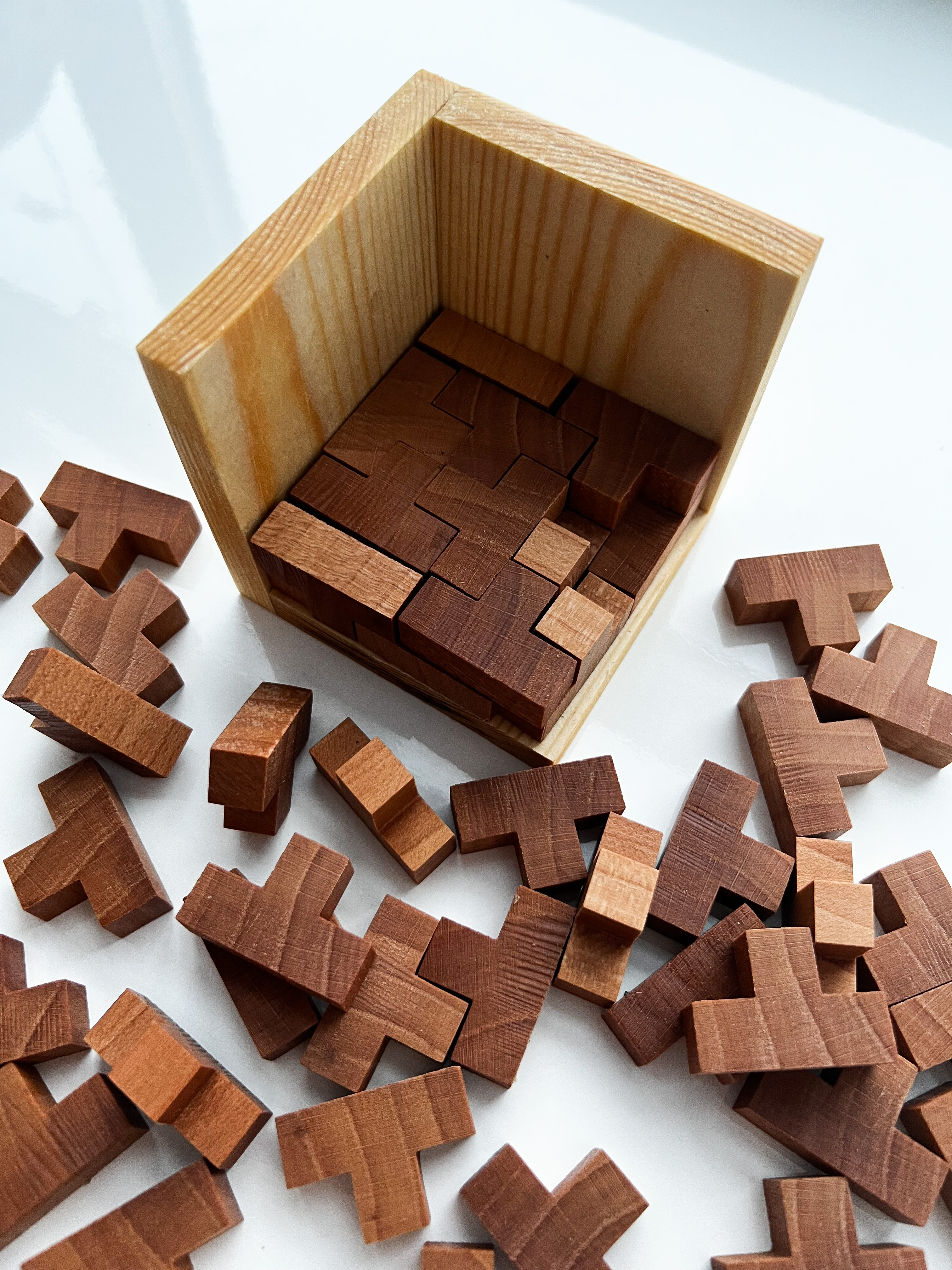 Головоломка KRONA куб деревянный - фото 4