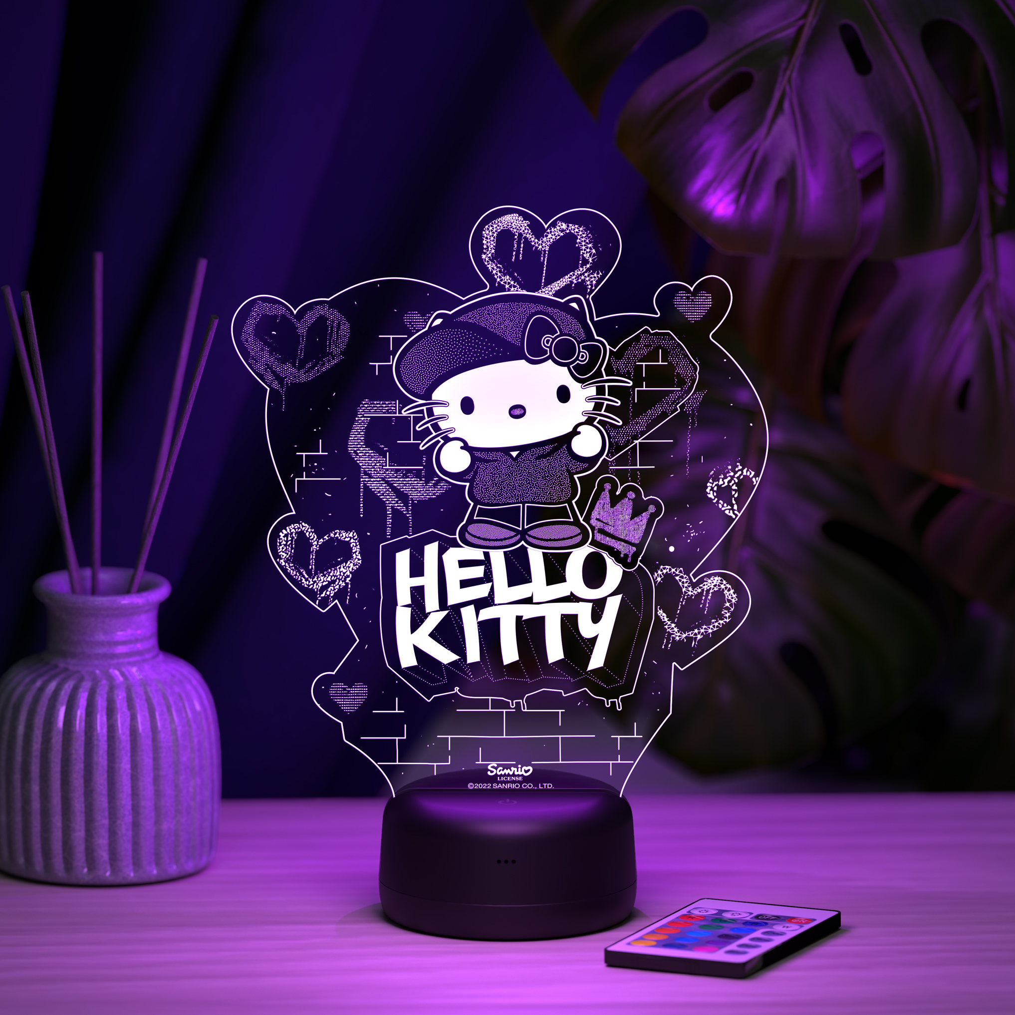 Ночник HELLO KITTY 16 цветов - фото 10