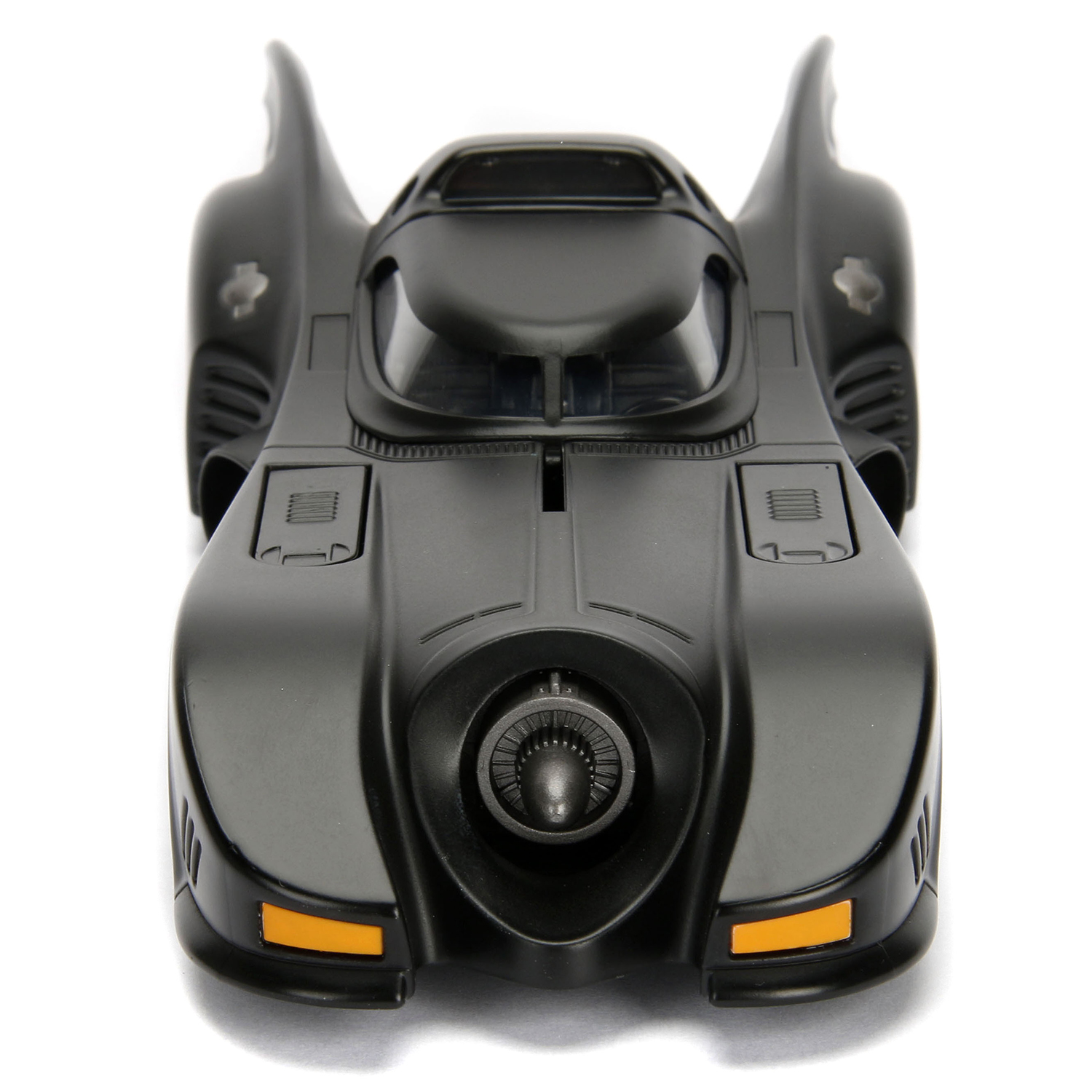 Автомобиль Jada Batmobile with Batman 1:24 черный ТоуR15 - фото 5