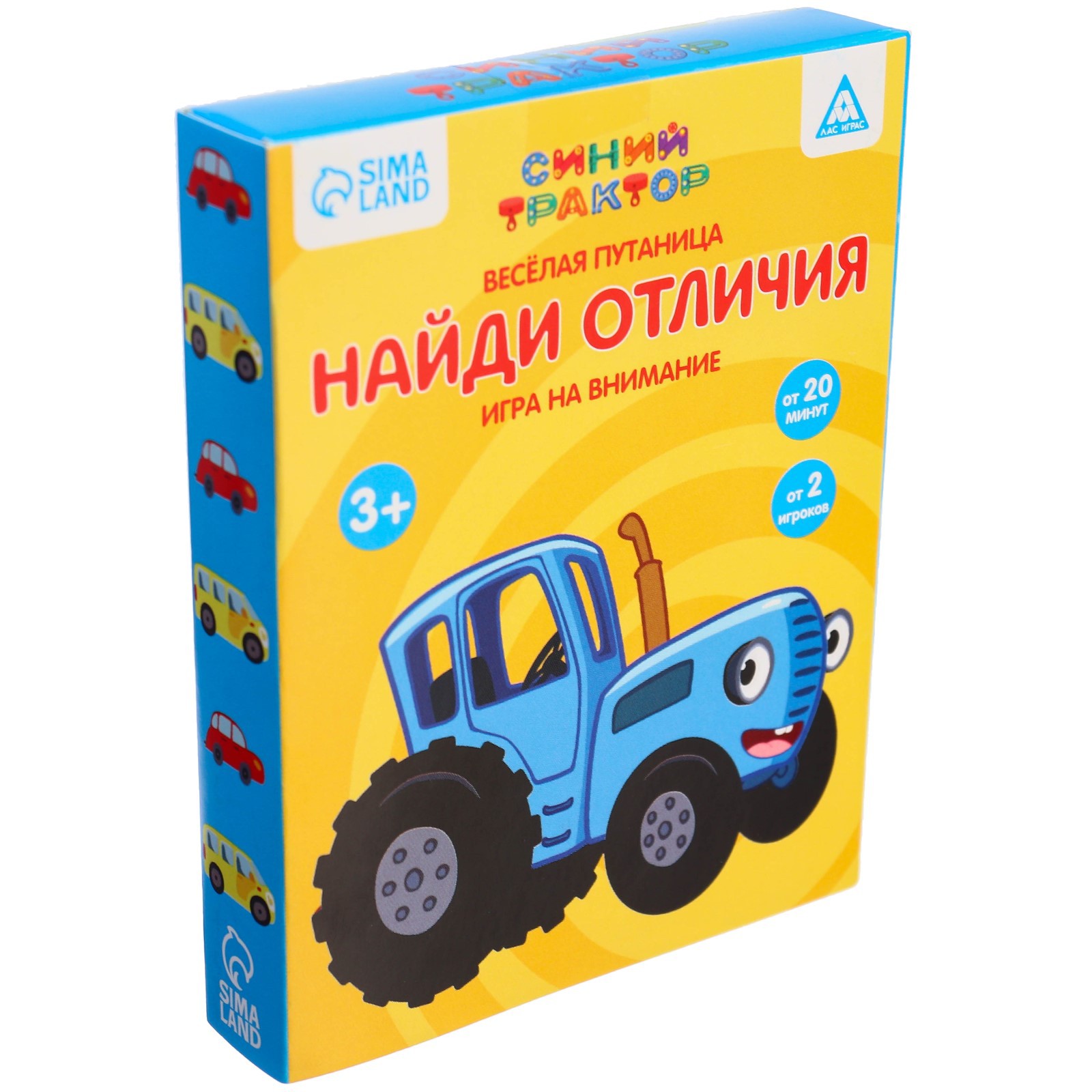 Настольная игра Синий трактор На внимание «Найди Отличие» купить по цене  255 ₽ в интернет-магазине Детский мир