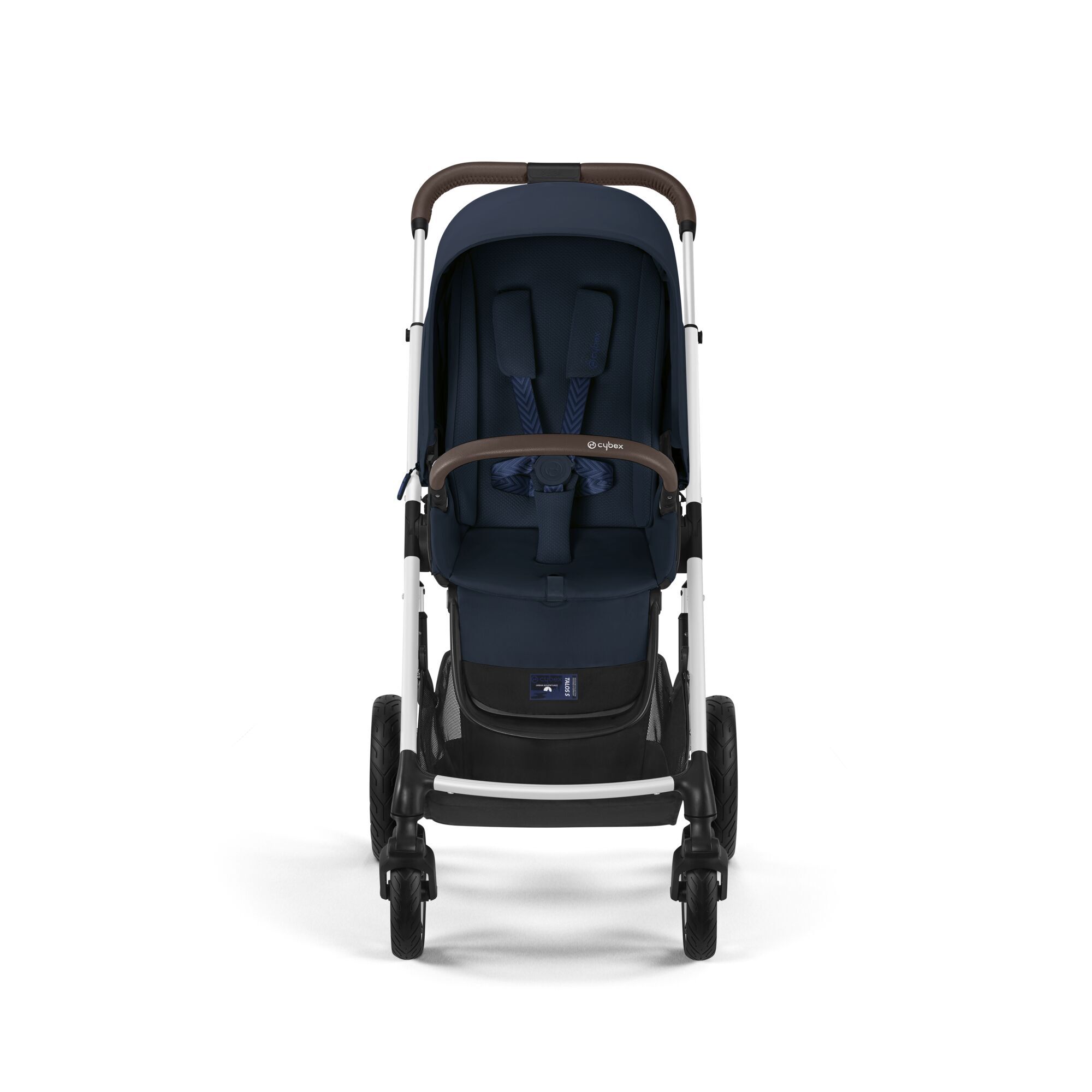 Коляская детская Cybex Talos S Lux SLV Ocean Blue с дождевиком - фото 3