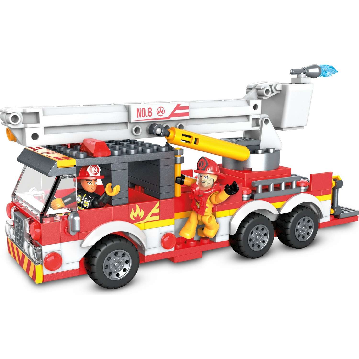 Конструктор Mega Construx Пожарная машина GLK54 - фото 5