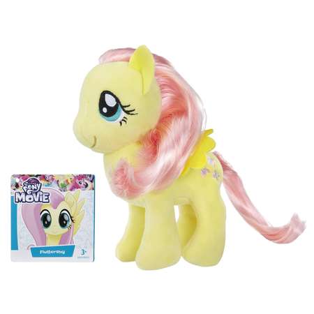 Игрушка мягкая My Little Pony Пони Флаттершай с волосами E0435EU4