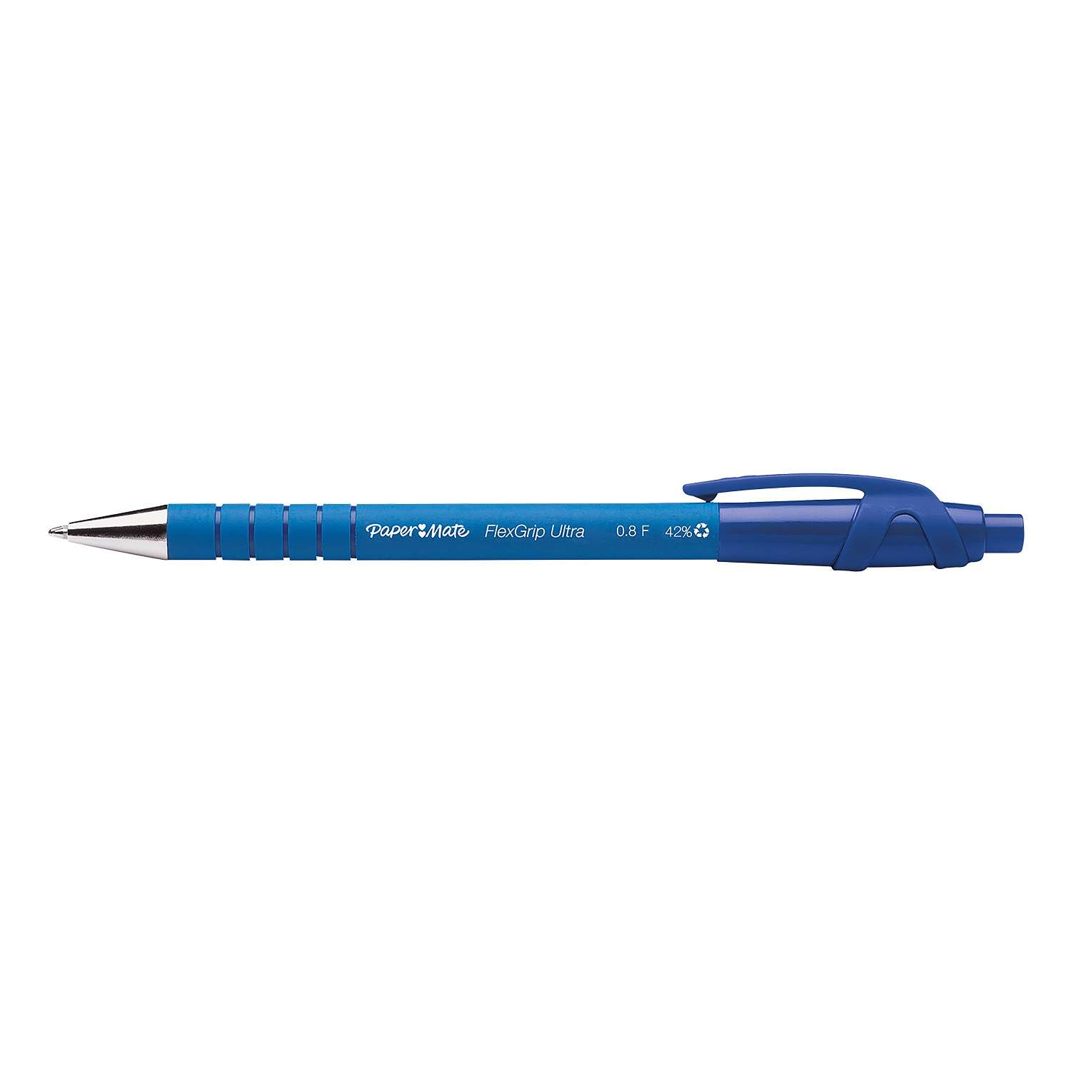 Ручка шариковая PAPER MATE Flexgrip Ultra автоматическая Cиний 2027752 - фото 1