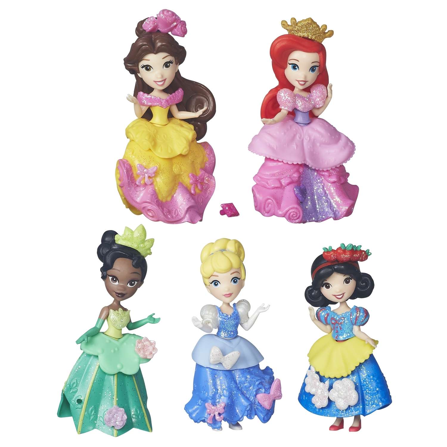 Набор Princess из 5-ти маленьких кукол Принцесс B5347EU4 - фото 2