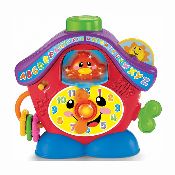 Часы с кукушкой Fisher Price Смейся и учись - фото 1