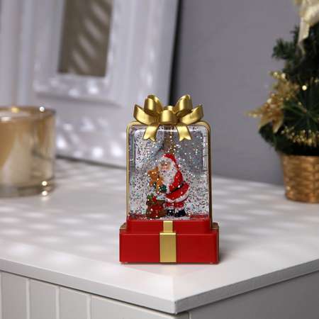 Светодиодная фигура Sima-Land «Дед Мороз с подарком»