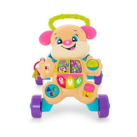 Каталка Fisher Price Ходунки Сестричка Ученого Щенка FRD06