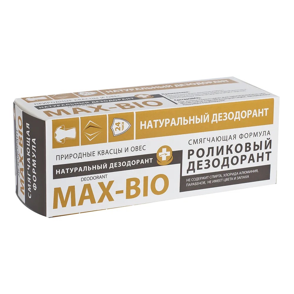 Натуральный дезодорант Max-F Deodrive MAX-BIO «Смягчающая формула» на основе природных квасцов и экстракта овса - фото 2