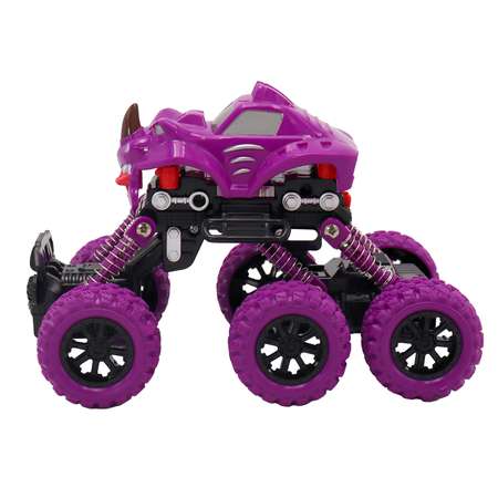 Машинка Funky Toys внедорожник инерционный 6х6 фиолетовая FT97945-МП