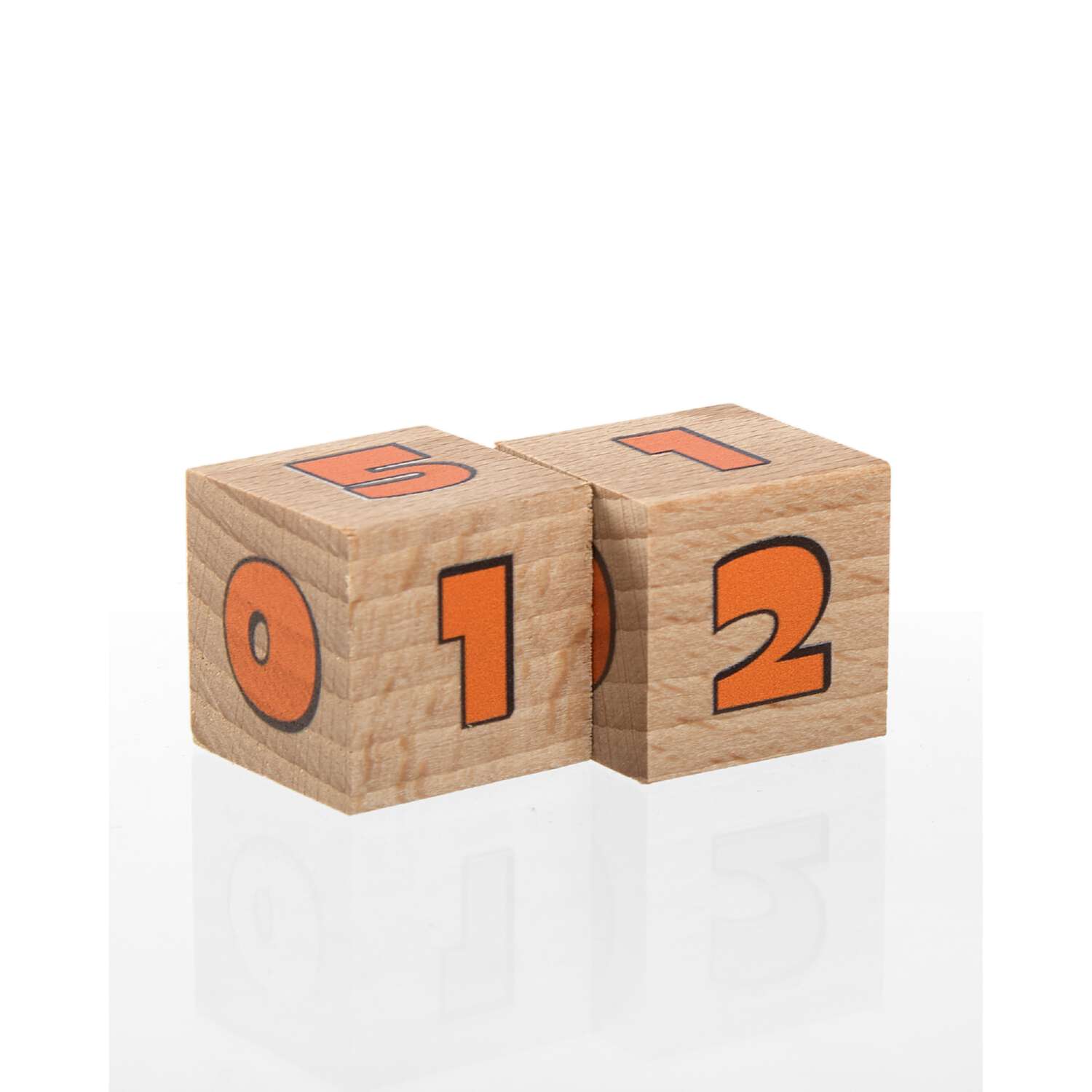 Вечный деревянный календарь TIMBERLICIOUS Чебурашка и Крокодил Гена - настольный с кубиками - фото 2