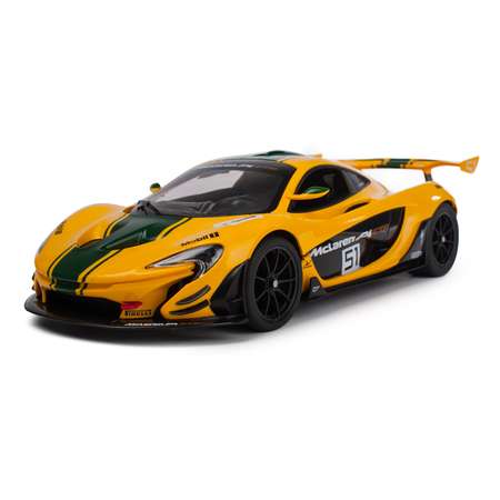 Машинка радиоуправляемая Rastar McLaren P1 GTR 1:14 Желтая