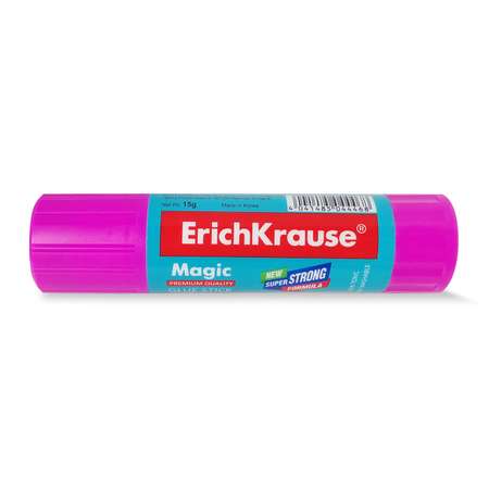 Клей-карандаш ErichKrause Magic 15г Фиолетовый