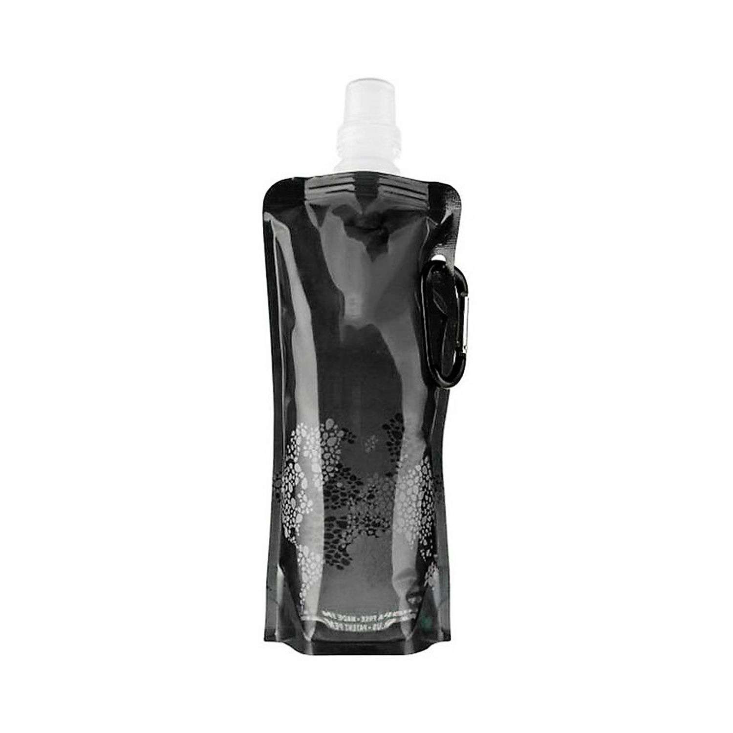 Бутылка для воды Uniglodis Складная черная - фото 1