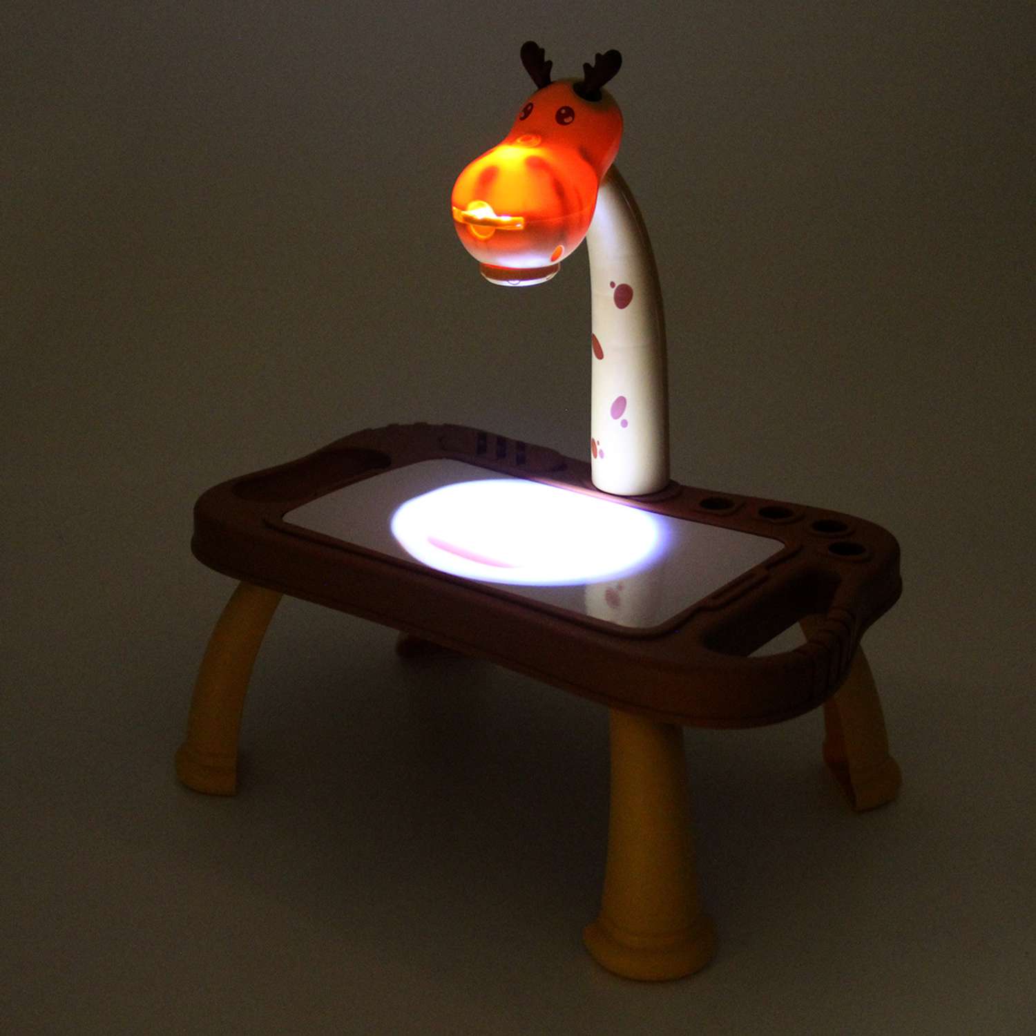 Стол-доска для рисования FAIRYMARY Проектор детский с подсветкой и фломастерами - фото 8