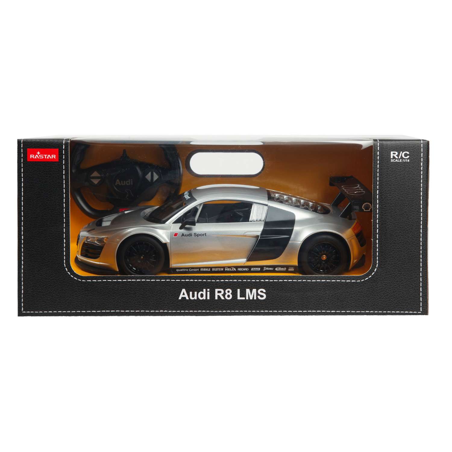 Машина Rastar РУ 1:14 Audi R8 Серебряная 47500 - фото 2