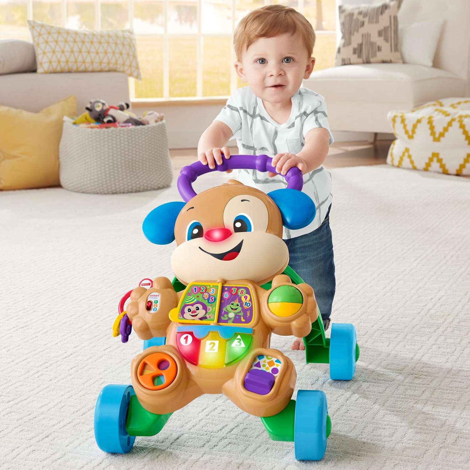 Ходунки Fisher Price Ученый Щенок FRC93 - фото 10