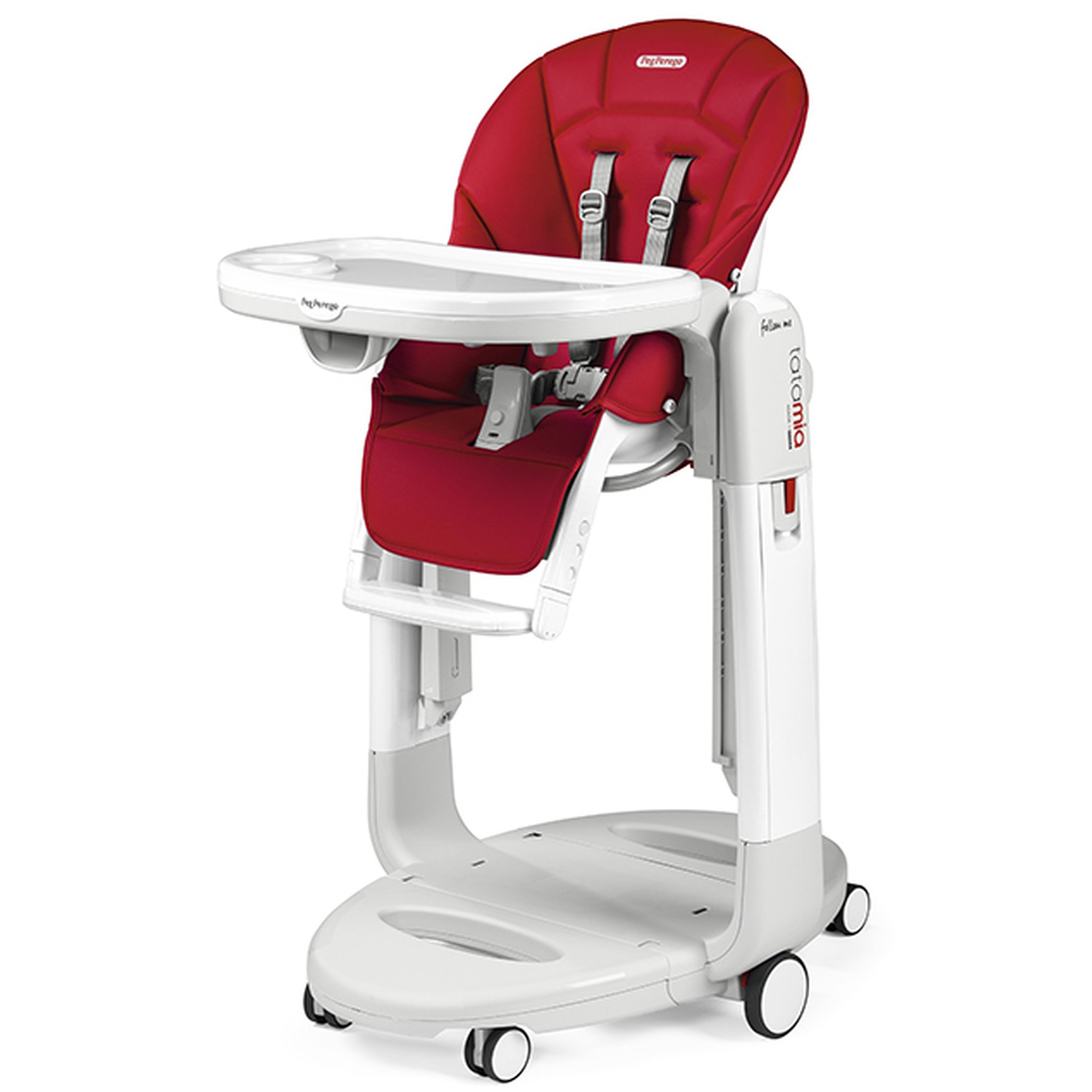 Peg Perego стульчик для кормления Tatamia Follow Me Fragola