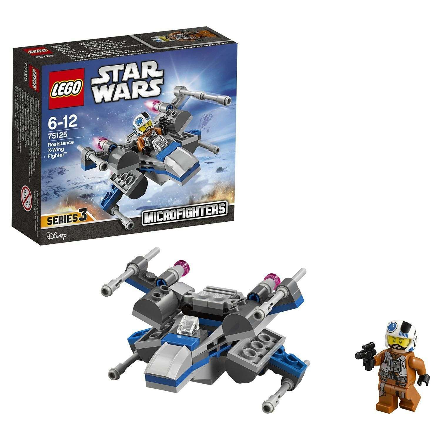 Конструктор LEGO Star Wars TM Истребитель Повстанцев (75125) - фото 1