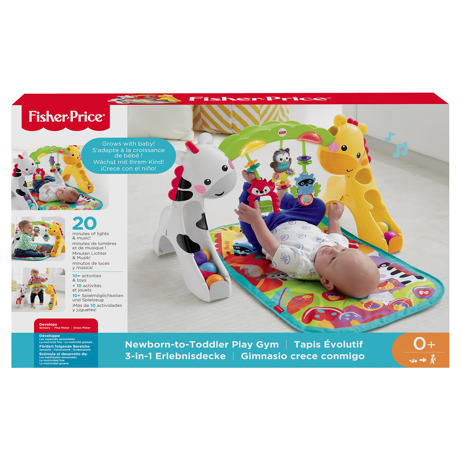 Игровой центр 3 в 1 Fisher Price Растем вместе купить по цене 1789 ₽ в  интернет-магазине Детский мир