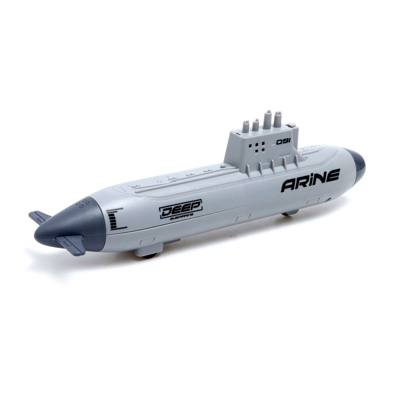 Игровой набор Sima-Land «Подводная лодка» стреляет ракетами подвижные элементы цвет светло-серый 7666243 - фото 4