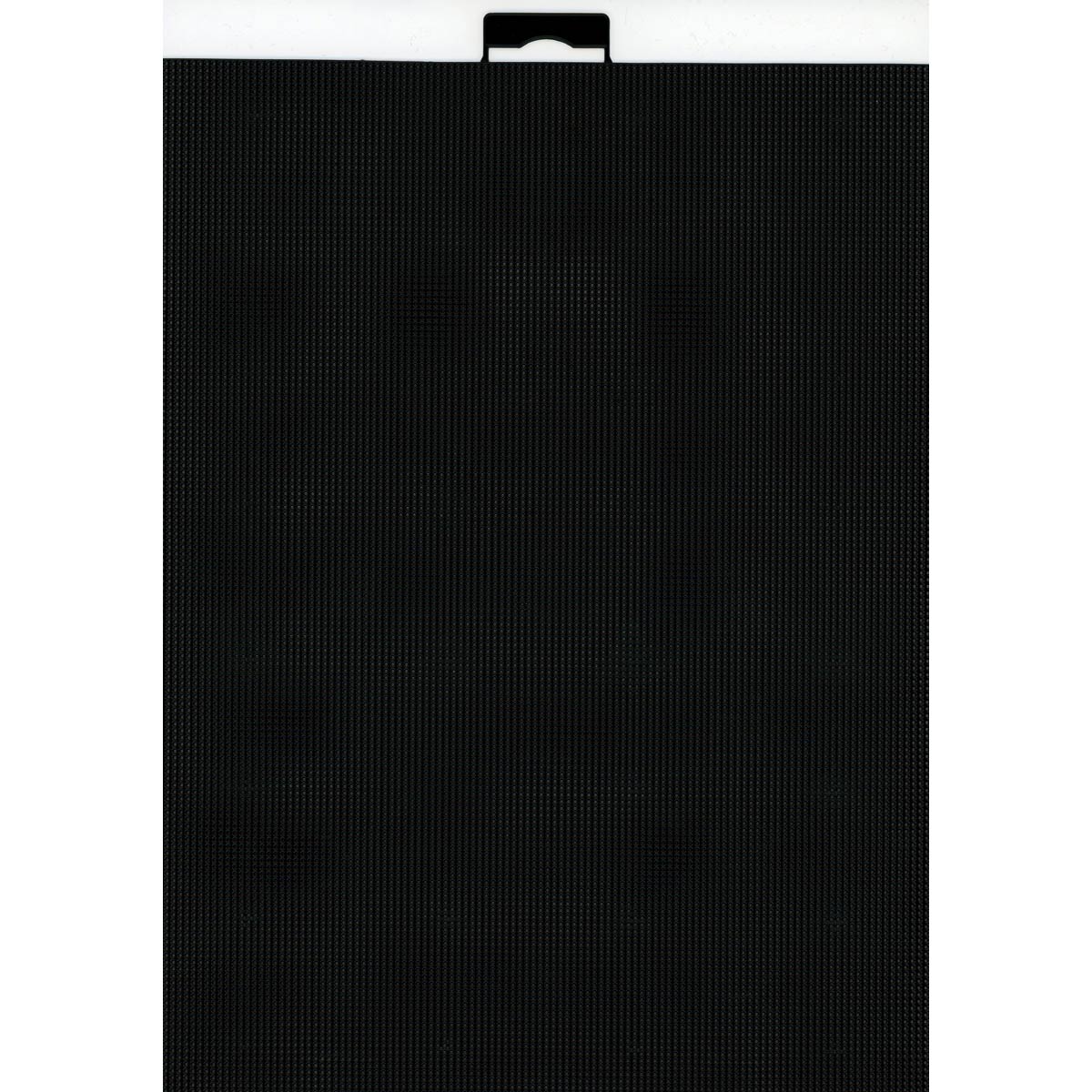 Канва М.П.Студия платиковая для вышивания шитья и рукоделия 14ct 21х28 см черная - фото 1