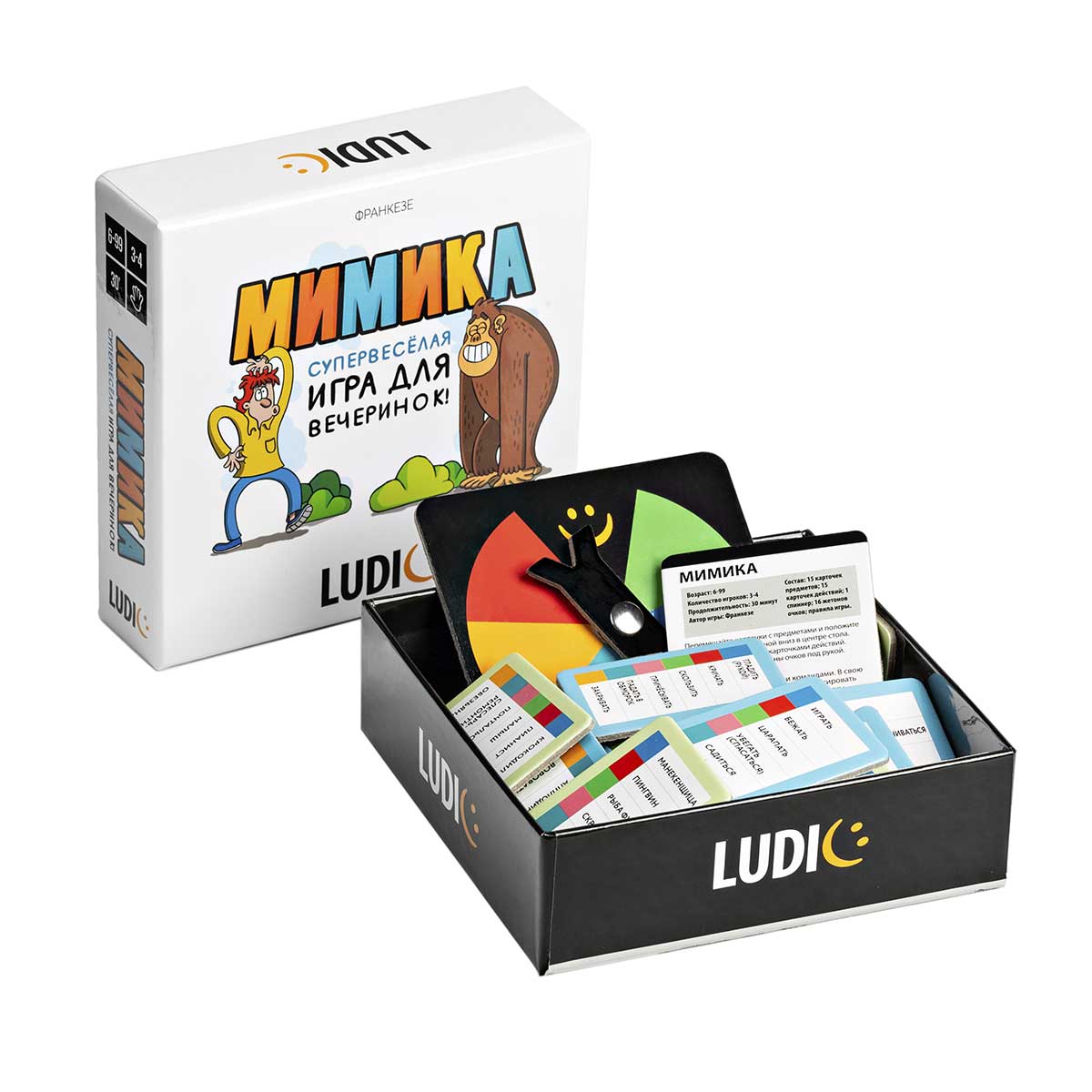 Карточная настольная игра LUDIC мимика