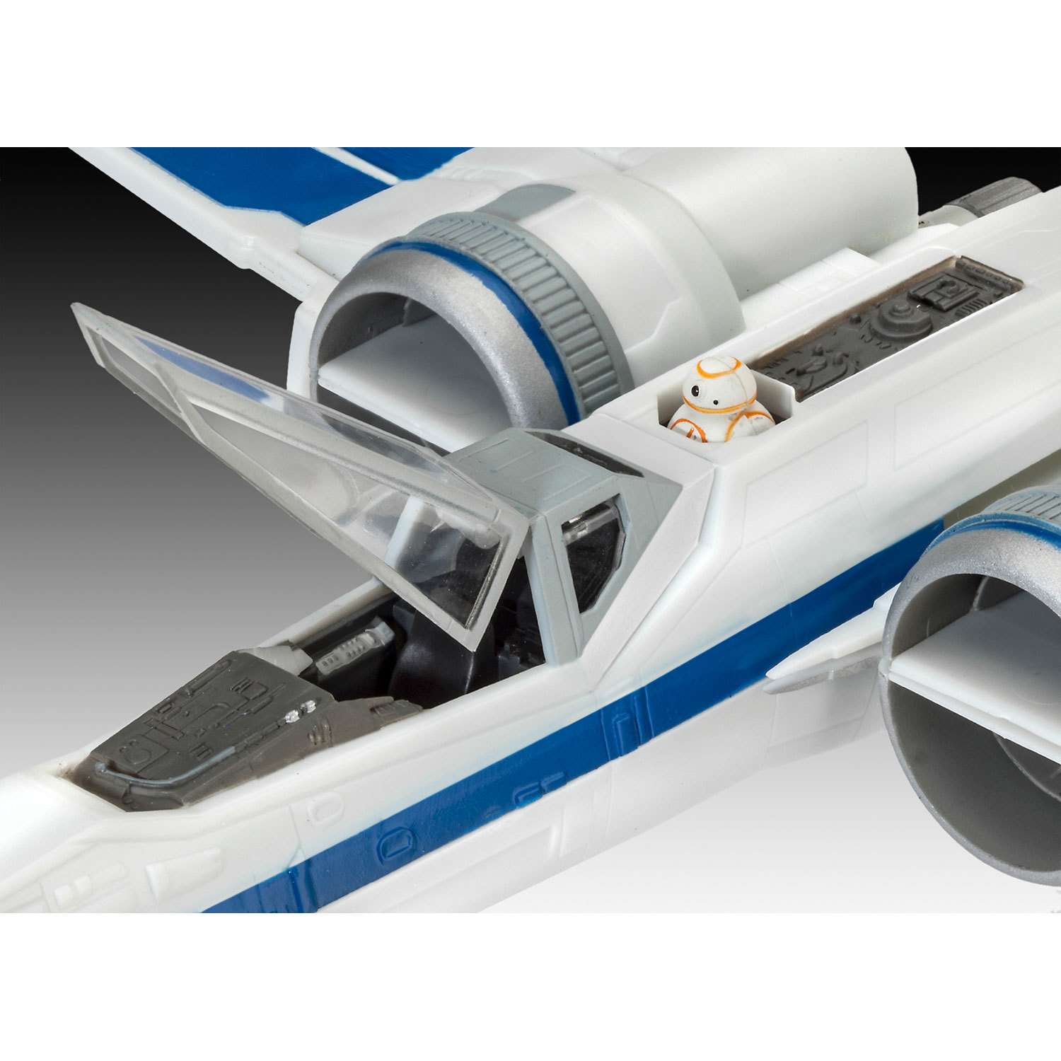 Модель для сборки Revell Звездные войны Истребитель X-Wing Сопротивления Easykit 06696 - фото 6