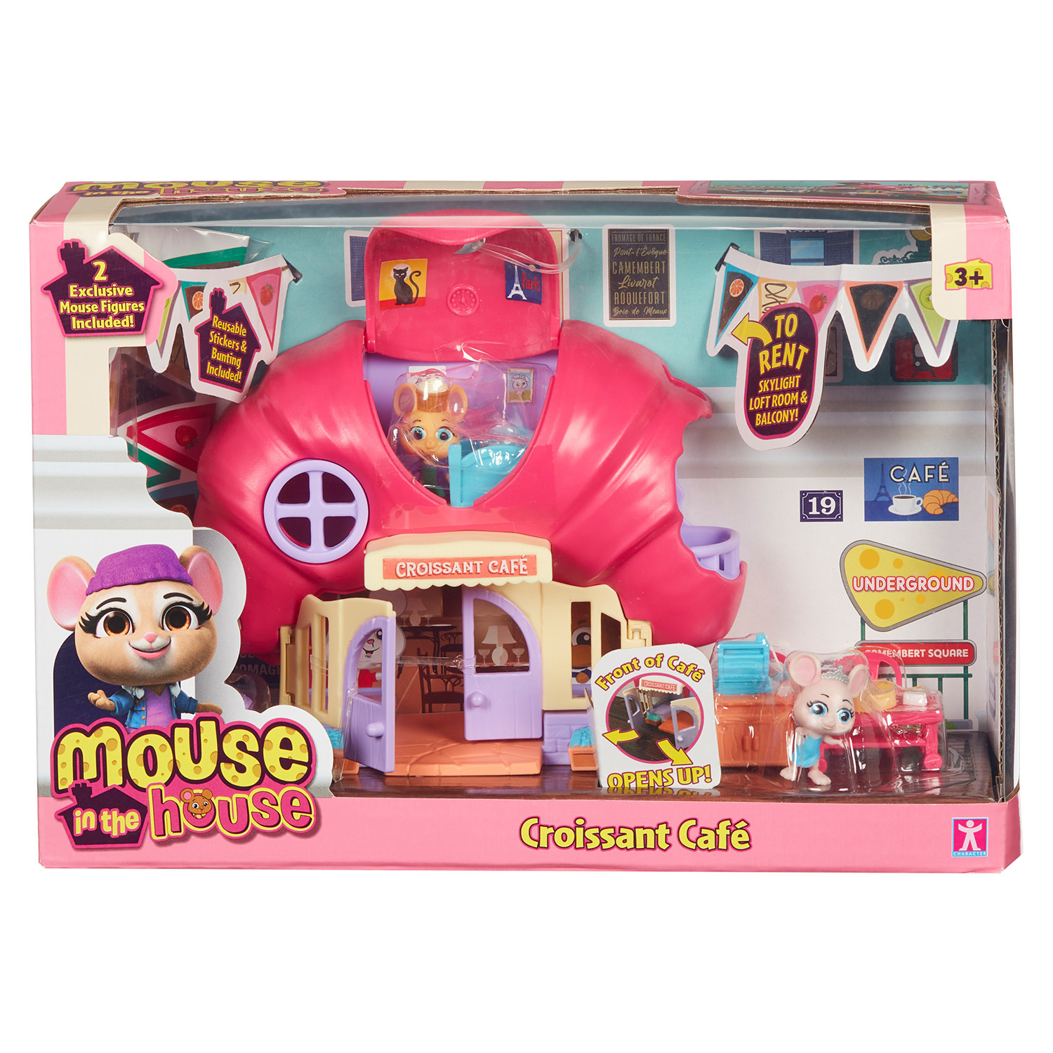 Набор игровой Mouse in the House Кафе Круассан 41729