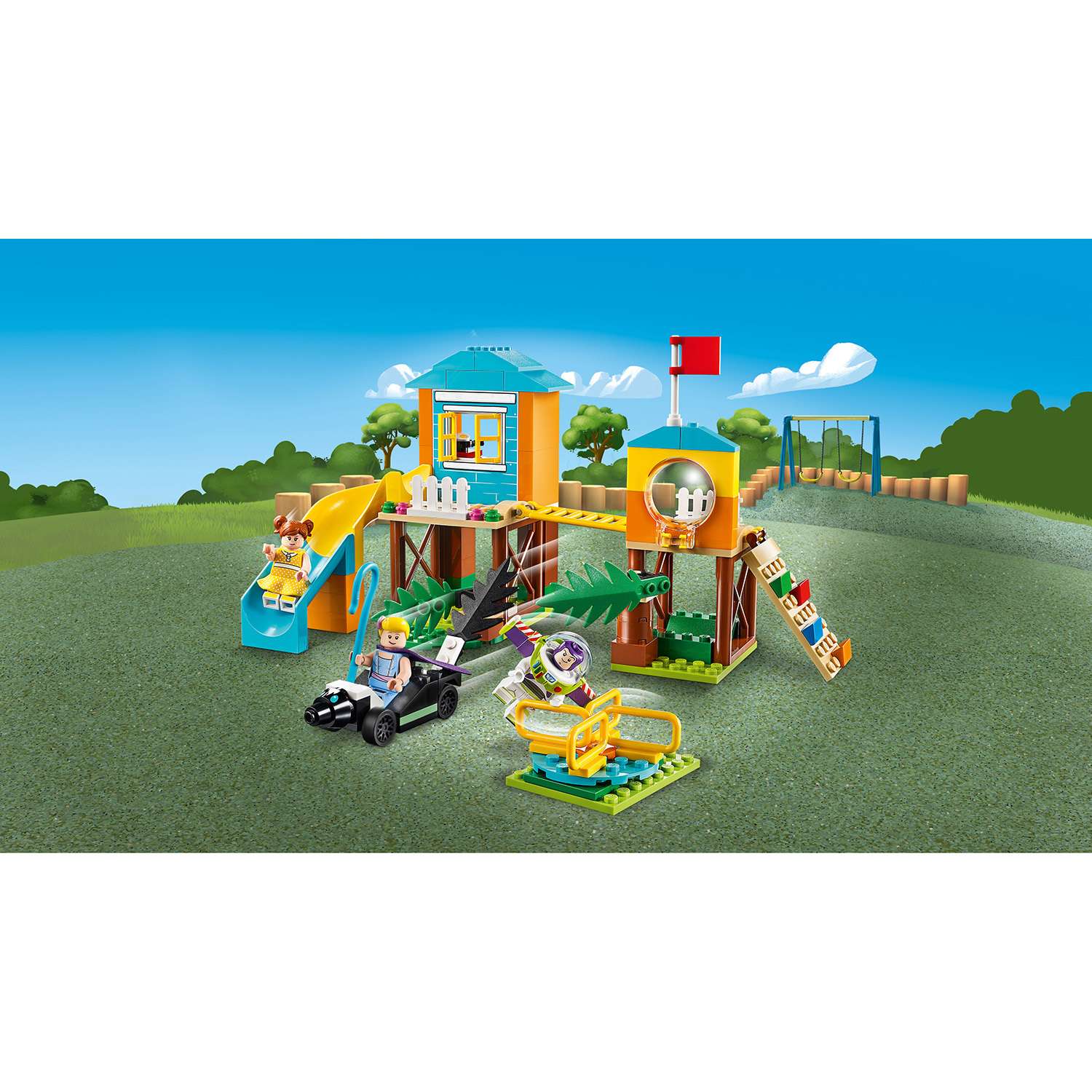Конструктор LEGO 4+ Приключения Базза и Бо Пип на детской площадке 10768 - фото 7