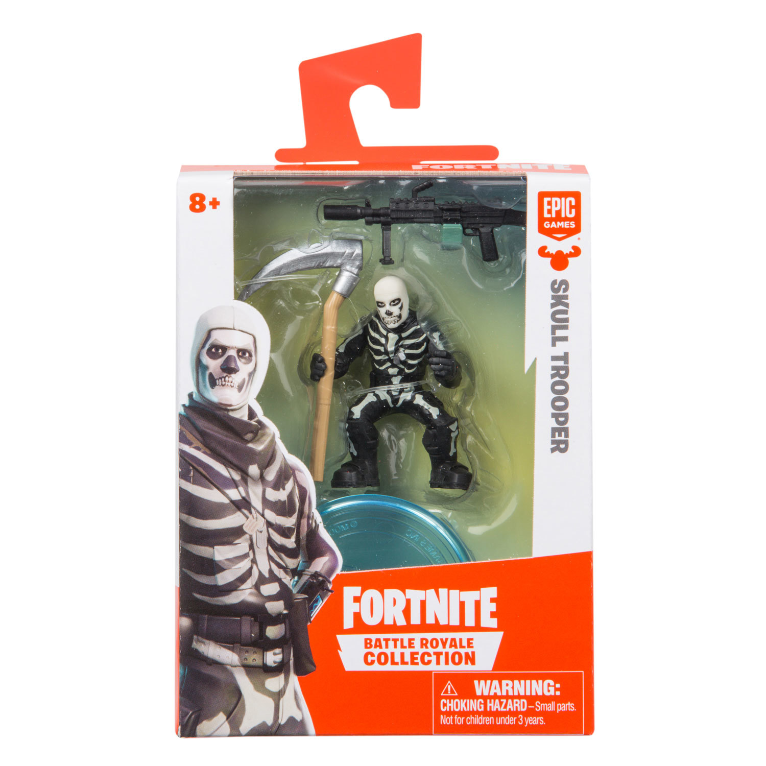 Фигурка Fortnite Skull Trooper c 2 сменными аксессуарами 63524_4 - фото 3