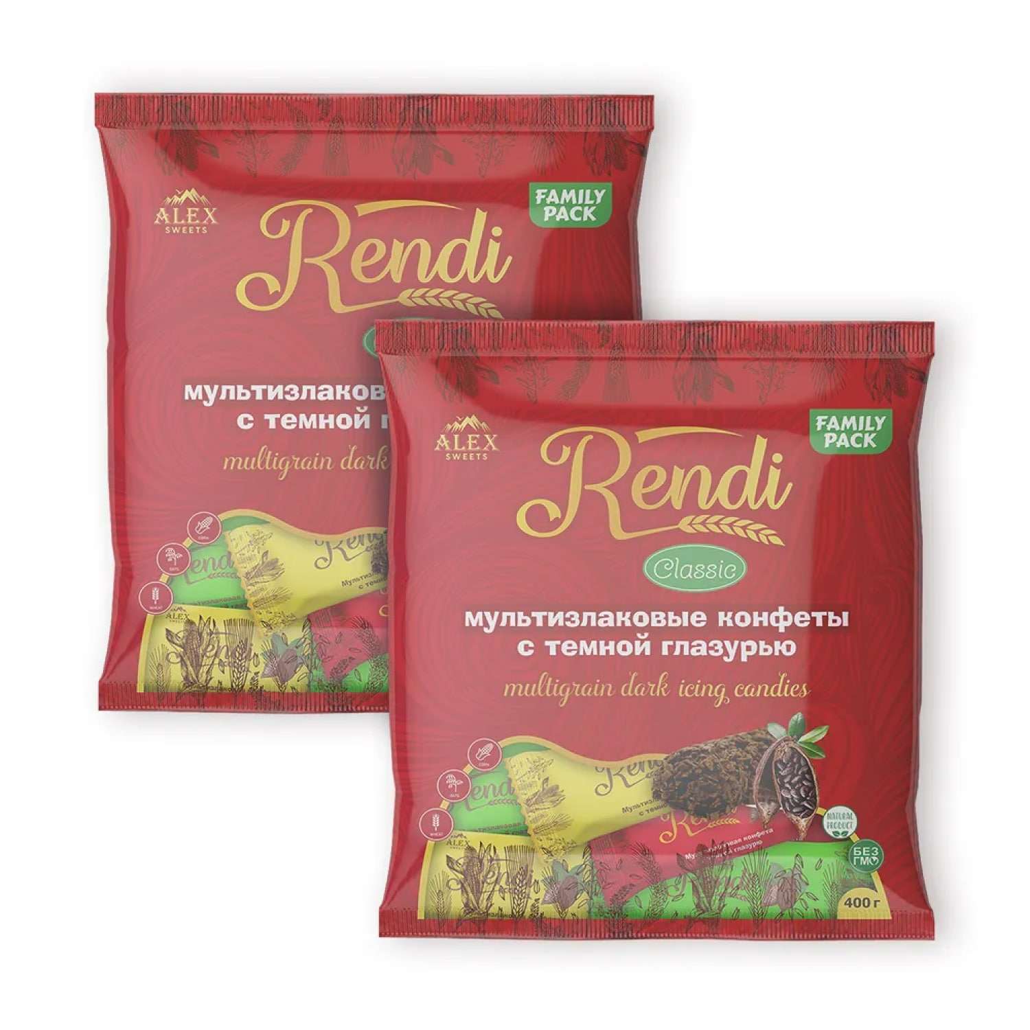 Rendi конфеты мультизлаковые калорийность
