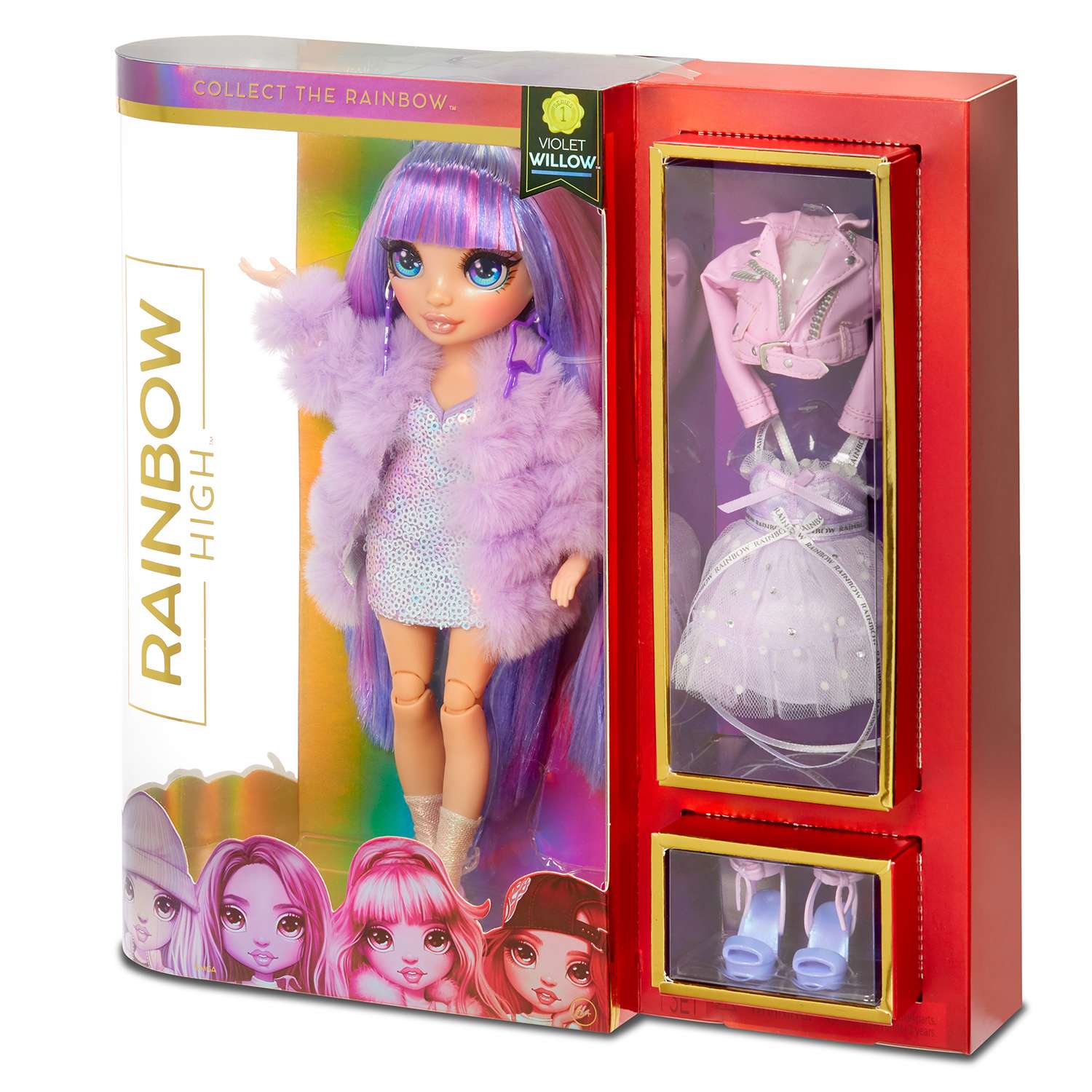 Кукла Rainbow High Fashion Виолет Уиллоу 569602E7C 569602E7C - фото 4