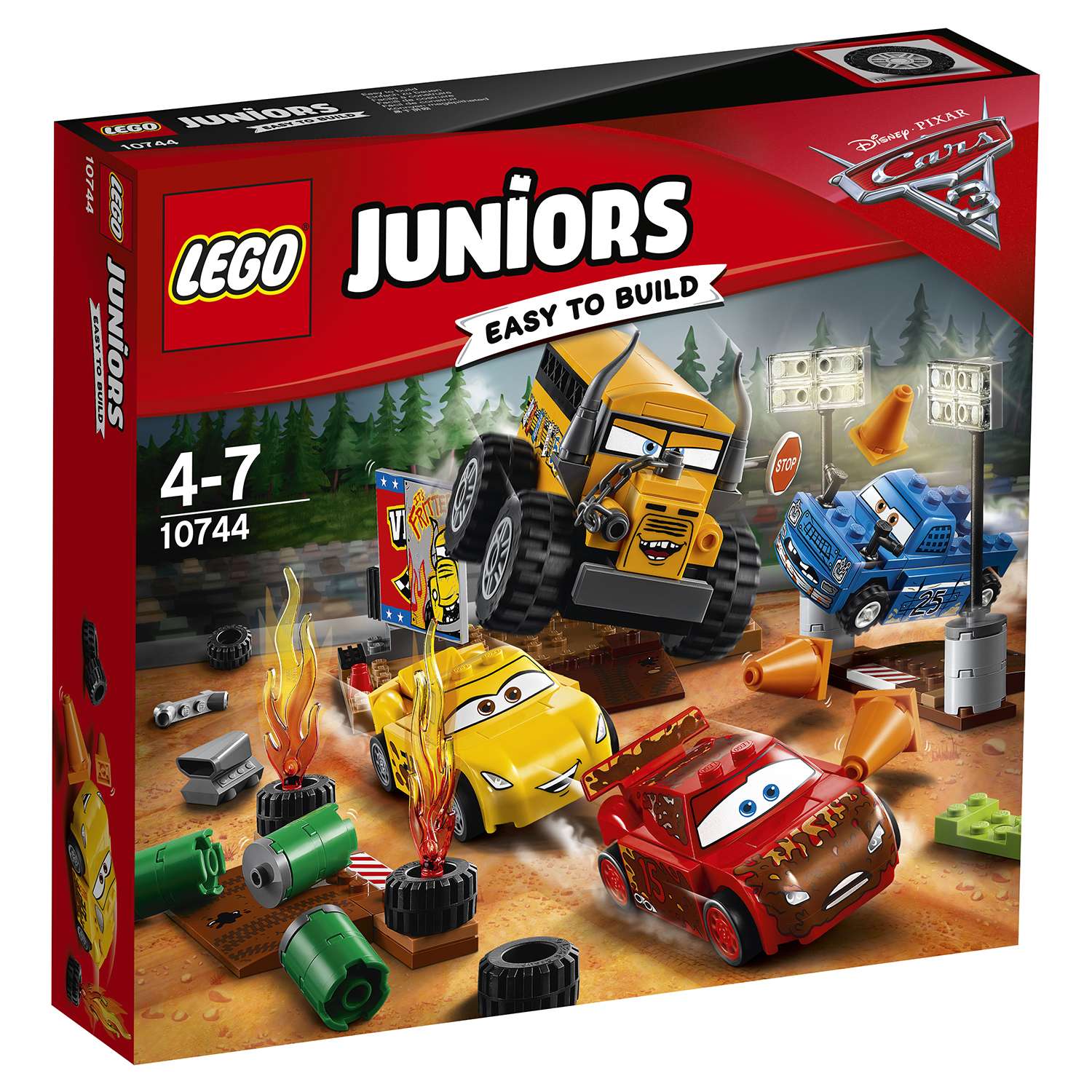 Конструктор LEGO Juniors Гонка “Сумасшедшая восьмерка" (10744) - фото 2