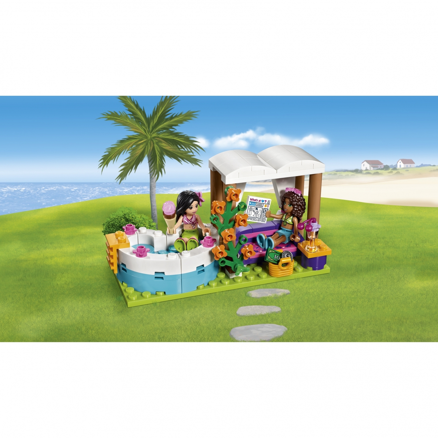 Конструктор LEGO Friends Летний бассейн (41313) - фото 5