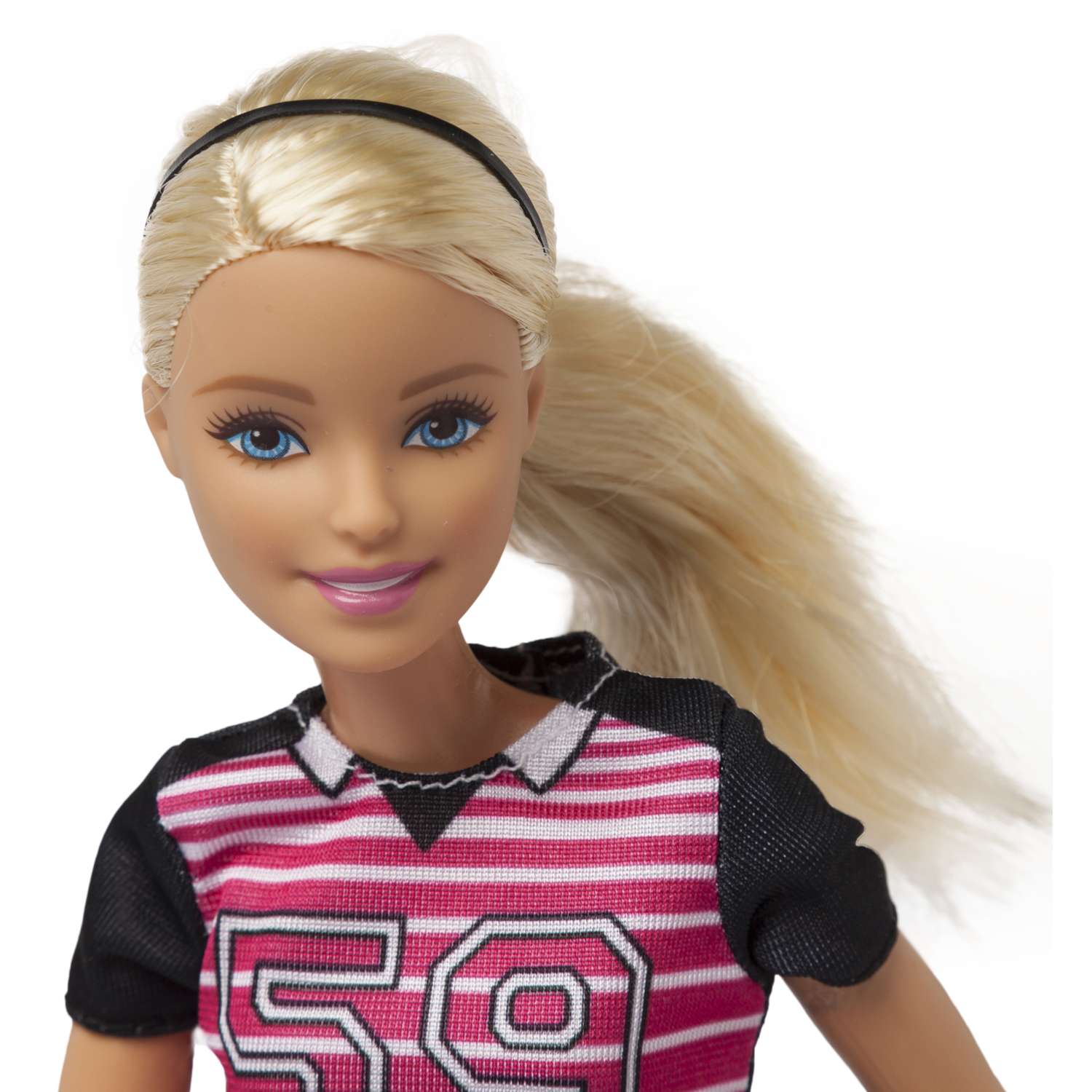 Куклы-спортсменки Barbie Футболистка Блондинка DVF68/DVF69 - фото 4