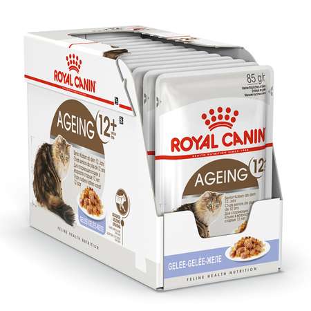 Корм влажный для пожилых кошек ROYAL CANIN Ageing 85г желе пауч